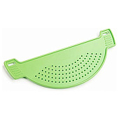 Дуршлаг на кастрюлю BEROSSI салатный 985532 Дуршлаг на кастрюлю BEROSSI салатный 985532