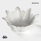 Салатник фарфоровый «Бланш. Цветочек», d=30,6 см, белый 9216744 Салатник фарфоровый «Бланш. Цветочек», d=30,6 см, белый 9216744