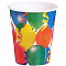  Набор посуды Праздник воздушные шары и серпантин, 6 стаканов, 6 тарелок , 6923713 