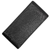 Блюдо для подачи Magistro Black style, фарфор, чёрное 10630439 Блюдо для подачи Magistro Black style, фарфор, чёрное 10630439
