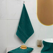  Полотенце махровое 50х90 ТМ Fine Line "Уютный дом", малахит 