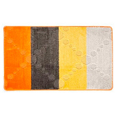  Коврик для ванной 60х100 SILVER SLV 202016 серый Bombini 