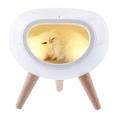 Ночник Котик LED сенсорн диммер USB белый /ЭРА Ночник Котик LED сенсорн диммер USB белый /ЭРА