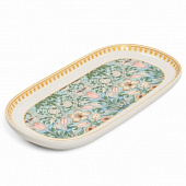 Овальное блюдо FLOWERS 24,4х12,5см, TDB596 Овальное блюдо FLOWERS 24,4х12,5см, TDB596