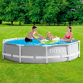 Бассейн каркасный INTEX Prism Frame 26700NP, 305?76 см, от 6 лет, круглый