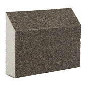 Губка для шлифования, 120 х 90 х 25 мм, трапеция, мягкая, P100// Matrix Губка для шлифования, 120 х 90 х 25 мм, трапеция, мягкая, P100// Matrix