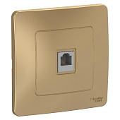 Розетка телефонная СП BLANCA RJ11 титан SchE BLNIS011004 Розетка телефонная СП BLANCA RJ11 титан SchE BLNIS011004