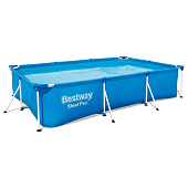 Bestway Бассейн каркасный Steel Pro 300х201х66см, 3300л арт.56404 Bestway Бассейн каркасный Steel Pro 300х201х66см, 3300л арт.56404
