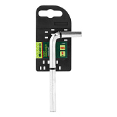 Ключ имбусовый HEX, 8мм, 45x, закаленный, никель// Сибртех Ключ имбусовый HEX, 8мм, 45x, закаленный, никель// Сибртех