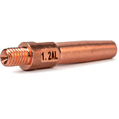 Сварочный наконечник 1,2 для сварки Al, для проволоки 1,0, САИПА-200, 220, 220 Синергия, САИПА-350 Ресанта Сварочный наконечник 1,2 для сварки Al, для проволоки 1,0, САИПА-200, 220, 220 Синергия, САИПА-350 Ресанта