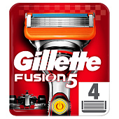  Сменные кассеты для бритья GL Fusion Power 4шт 