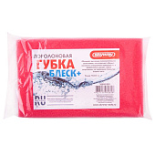 Губка поролоновая 19х12х5 SKYWAY Блеск+ Губка поролоновая 19х12х5 SKYWAY Блеск+