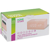 Часы электронные HOMESTAR HS-0123 с беспроводной зарядкой