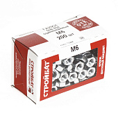  Гайка шестигранная оцинк. М6 DIN934 (500шт.) 