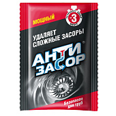 Средство для устранения засоров НХК Антизасор гранулы 70г МОЩНЫЙ Средство для устранения засоров НХК Антизасор гранулы 70г МОЩНЫЙ