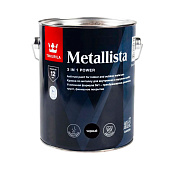 Краска по ржавчине METALLISTA черная гл 2,3л