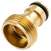  Адаптер латунный, 3/4", внешн/ резьба/ PALISAD 65850 