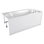 Ванна акриловая Grace 170х70х53см глубина 44см без экрана и ножек МетаКам Ванна акриловая Grace 170х70х53см глубина 44см без экрана и ножек МетаКам
