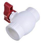  Шаровой кран 25 баб красный PPR 