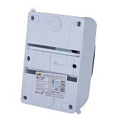 Бокс КМПн 2/4 IEK на 4 модуля, с прозрачной крышкой, IP30 Бокс КМПн 2/4 IEK на 4 модуля, с прозрачной крышкой, IP30