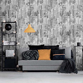 Обои 1.06х10м Panorama арт.287817 Серый /Ateliero Обои 1.06х10м Panorama арт.287817 Серый /Ateliero