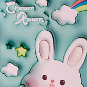 Зеркало "Cartoon rabbit", green Зеркало "Cartoon rabbit", green