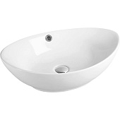 Раковина накладная MLN-7027A белая 595х390х200 Melana