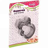 Форма для выпечки печенья "Снеговик" 892-164 Форма для выпечки печенья "Снеговик" 892-164