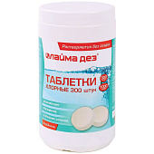 Таблетки хлорные ЛАЙМАДЕЗ 300 штук банка 1 кг 607913 Таблетки хлорные ЛАЙМАДЕЗ 300 штук банка 1 кг 607913