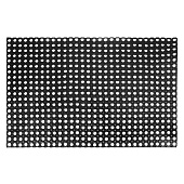 Коврик грязезащитный ячеистый 80х120х1,6см резина Коврик грязезащитный ячеистый 80х120х1,6см резина