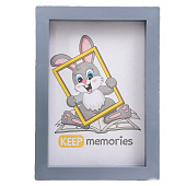 Фоторамка 10х15 пластик L-3 серебр. мет. 3935815 Фоторамка 10х15 пластик L-3 серебр. мет. 3935815