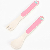 Набор бамбуковой посуды «Единорожка», 5 предметов 4591072 Набор бамбуковой посуды «Единорожка», 5 предметов 4591072