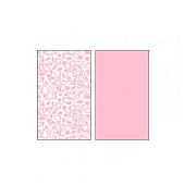 Набор салфеток 38х63 Геометрия пудрово-розовый 2шт Набор салфеток 38х63 Геометрия пудрово-розовый 2шт