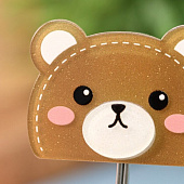 Крючок на липучке Bear brown Крючок на липучке Bear brown