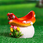 Кашпо "Гриб" 14х13х13см, 1,3л 9572975 Кашпо "Гриб" 14х13х13см, 1,3л 9572975