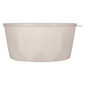  Салатник Plast Team STOCKHOLM с крышкой 3,1 л молочный туман PT171410048 