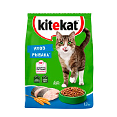 Сухой корм KiteKat Улов рыбака 1,3 кг