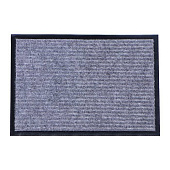 Коврик придверный, ребристый 50х80 см "Стандарт" серый, П8709 Коврик придверный, ребристый 50х80 см "Стандарт" серый, П8709