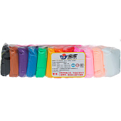  Пластилин супер лёгкий застывающий 12 цветов, ST248 