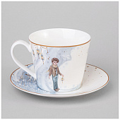  Чайная пара  "снежная королева" 300 мл 590-623 