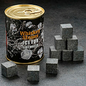 Набор камней для виски "ICE", в консервной банке, натуральный стеатит, 9 шт 7523849 Набор камней для виски "ICE", в консервной банке, натуральный стеатит, 9 шт 7523849