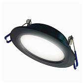 Светильник светодиодный встраиваемый LE LED DLRL 15W 6500K, D144 черный (50) Светильник светодиодный встраиваемый LE LED DLRL 15W 6500K, D144 черный (50)