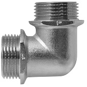 Угольник 3/4" НН с ограничителем ник Угольник 3/4" НН с ограничителем ник