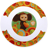 Тарелка "Чебурашка" 19,5 см стекло 829-213 Тарелка "Чебурашка" 19,5 см стекло 829-213