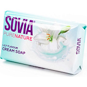 Мыло туалетное SOVIA Lily flavour 90г Мыло туалетное SOVIA Lily flavour 90г
