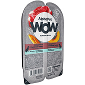 Влажный корм AlphaPet WOW Superpremium для собак 100г (210003) говядина, тыква соус чувст.пищ.