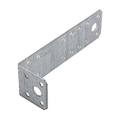  Угол крепежный асимметричный KUAS 140x40x40x1.8-2,0мм цинк 