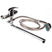  Смеситель для ванны д35 L-нос 30 см A1107 Sanonix 