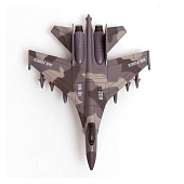 Истребитель металлический Автоград Воздушные силы, инерционный, свет и звук, коричневый, 7986151 Истребитель металлический Автоград Воздушные силы, инерционный, свет и звук, коричневый, 7986151