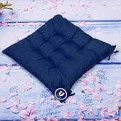  Подушка на стул 40х40 Идея темно-синий 